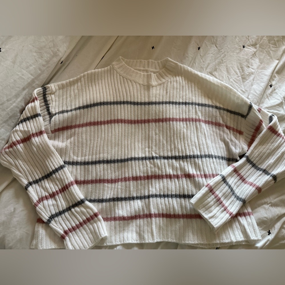 Striped Ribbed Sweater - Picture 3 of 3